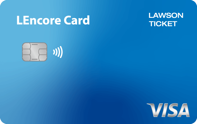 LEncoreカードの券面（2026年10月の新デザイン／Visa）